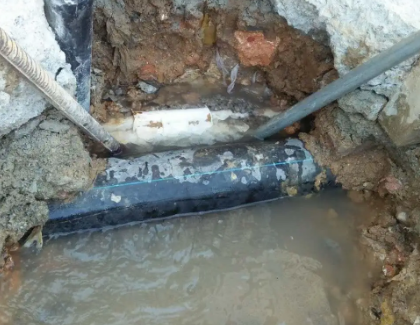 凯里测漏水之水管漏水